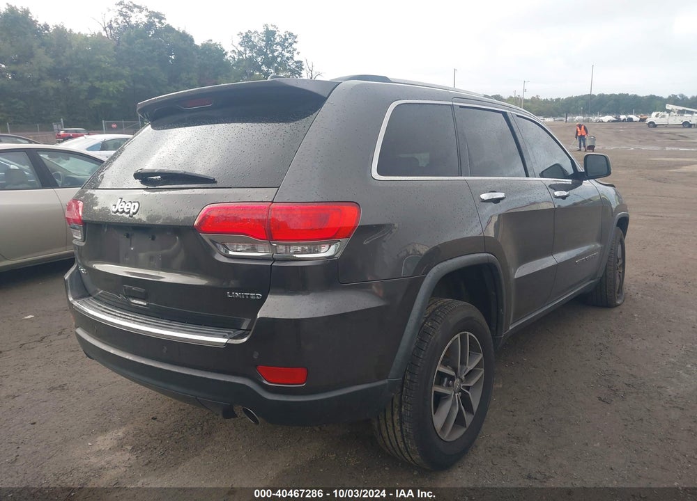 2017 JEEP GRAND CHEROKEE LIMITED 4X4 VIN: 1C4RJFBGXHC863593