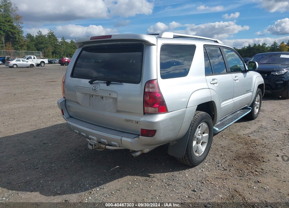 2004 TOYOTA 4RUNNER LIMITED V8 VIN: JTEBT17R940032375