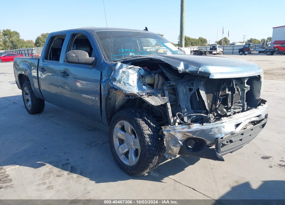 2008 GMC SIERRA 1500 SLE1 VIN: 3GTEK13J78G291940