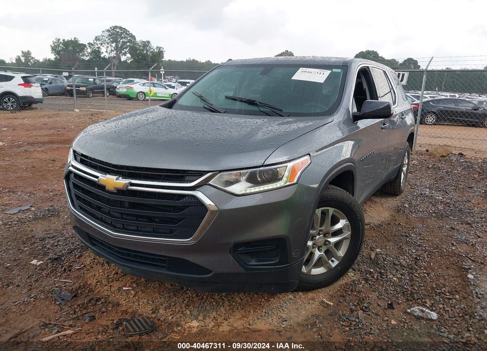 2019 CHEVROLET TRAVERSE LS VIN: 1GNEVFKW2KJ163247