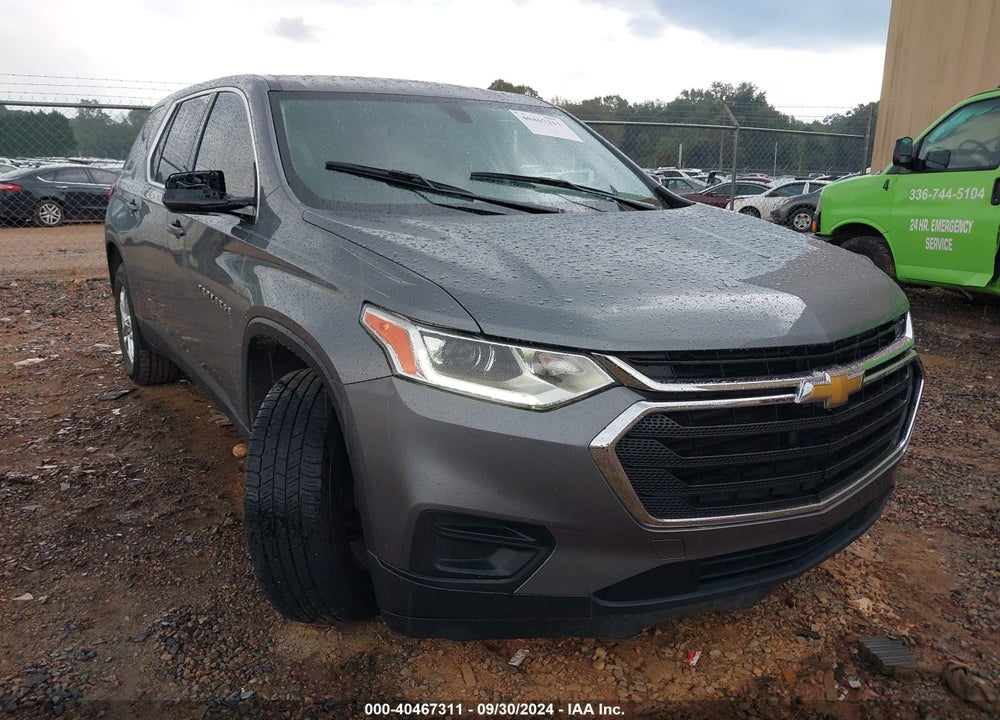 2019 CHEVROLET TRAVERSE LS VIN: 1GNEVFKW2KJ163247