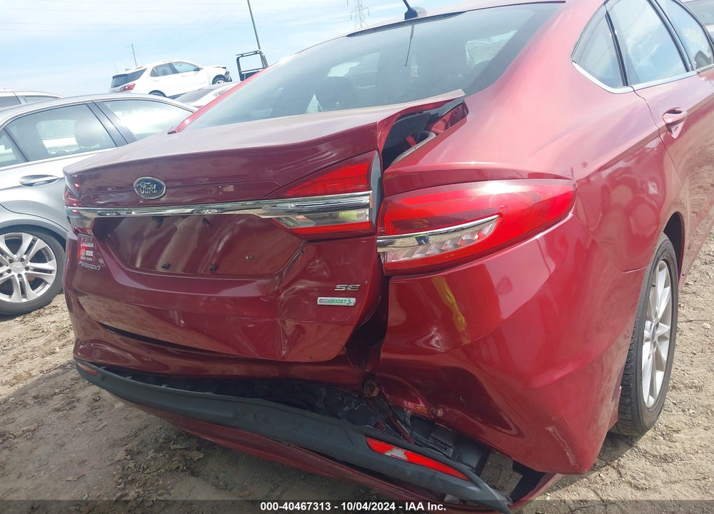 2017 FORD FUSION SE VIN: 3FA6P0HD6HR241432