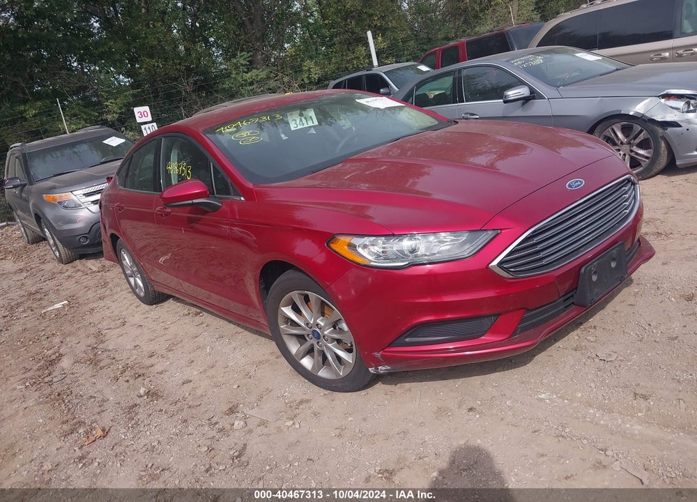 2017 FORD FUSION SE VIN: 3FA6P0HD6HR241432