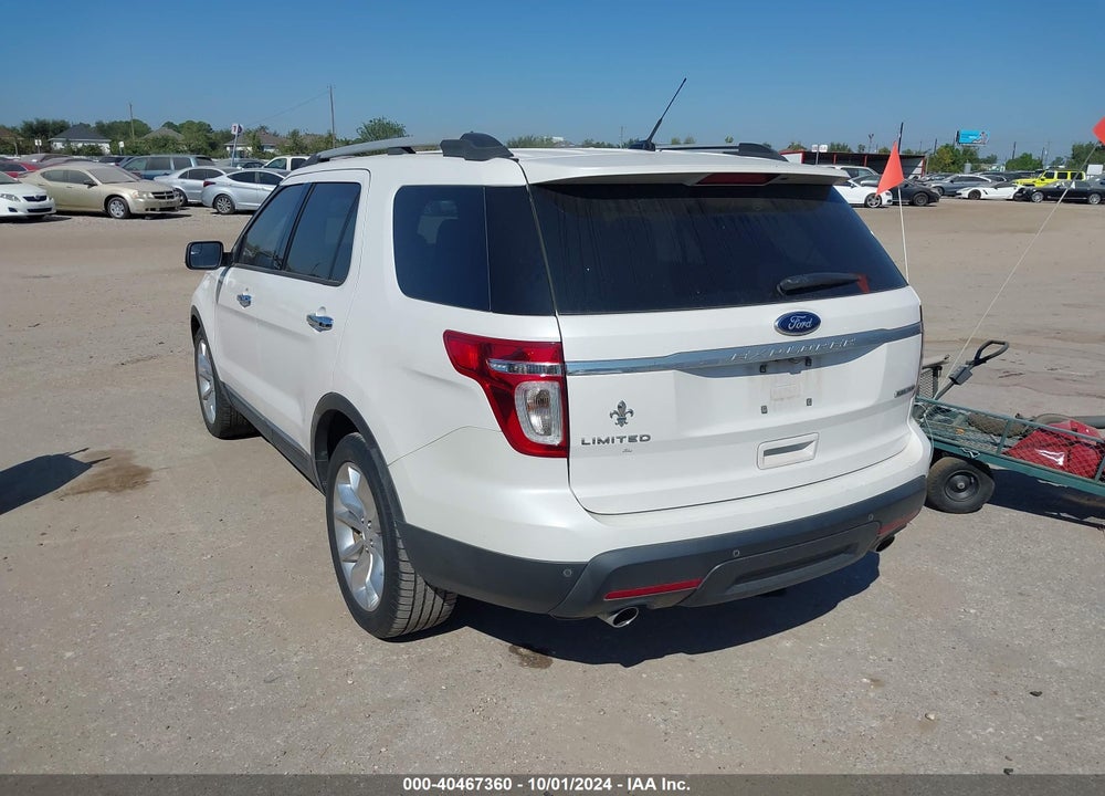 2013 FORD EXPLORER LIMITED VIN: 1FM5K7F88DGB06033