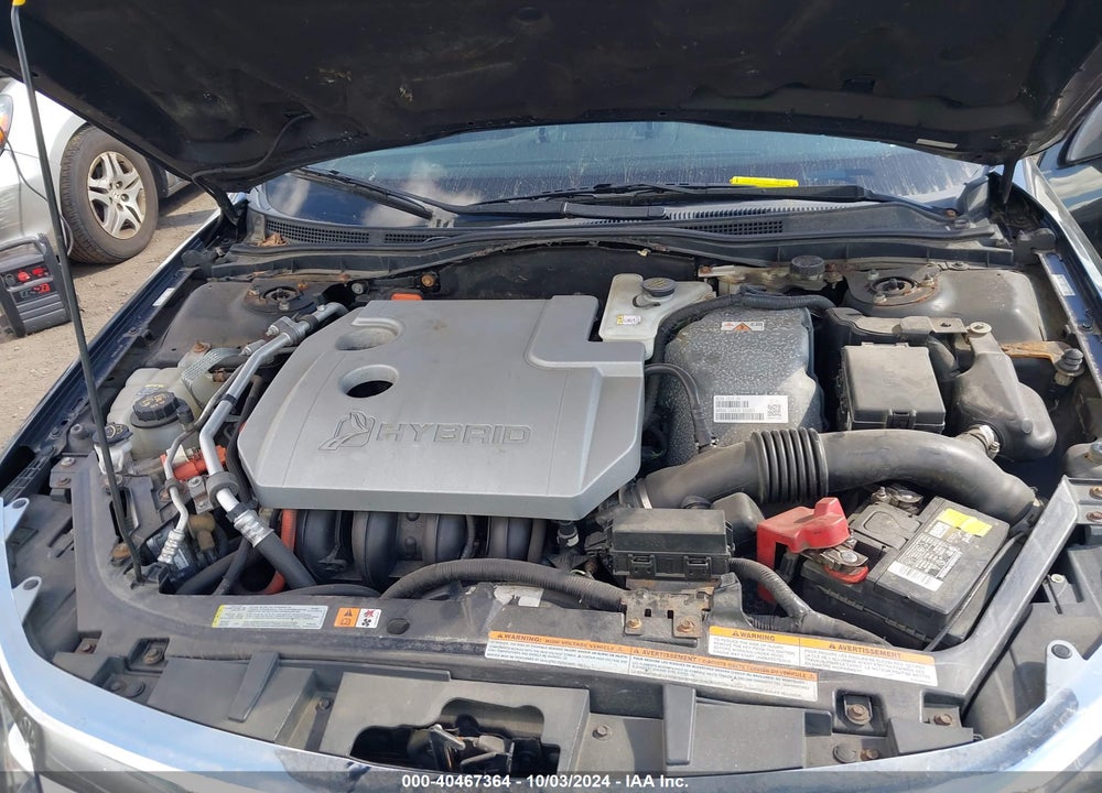 2010 FORD FUSION HYBRID VIN: 3FADP0L39AR341598