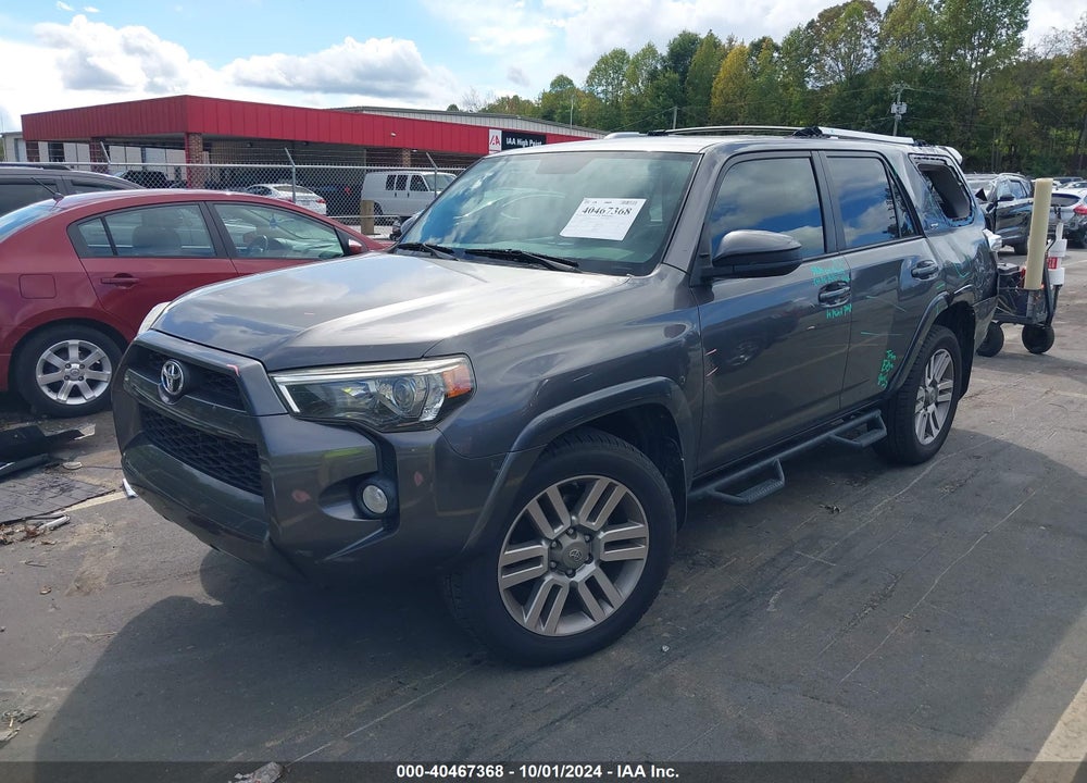 2016 TOYOTA 4RUNNER SR5 VIN: JTEZU5JR3G5118476
