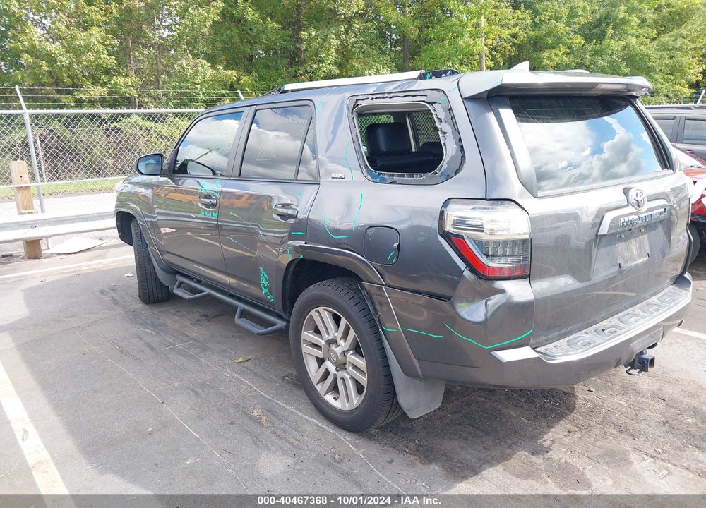 2016 TOYOTA 4RUNNER SR5 VIN: JTEZU5JR3G5118476