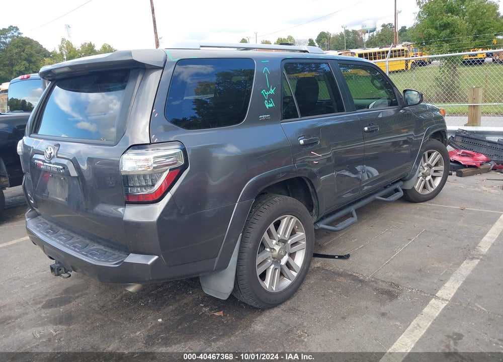 2016 TOYOTA 4RUNNER SR5 VIN: JTEZU5JR3G5118476