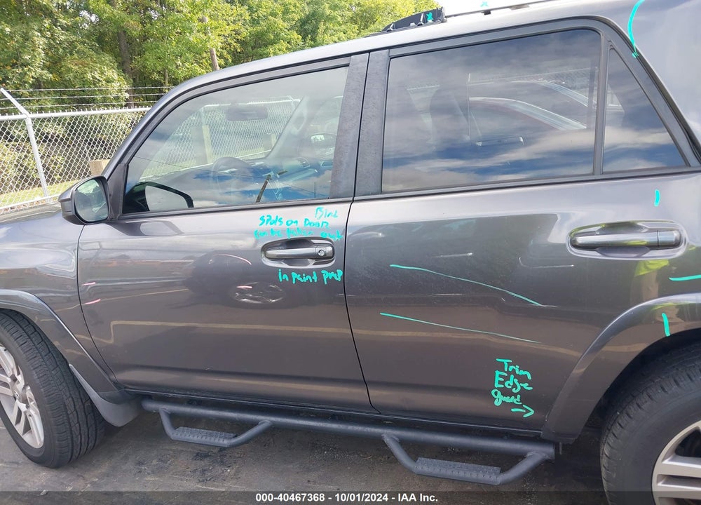 2016 TOYOTA 4RUNNER SR5 VIN: JTEZU5JR3G5118476