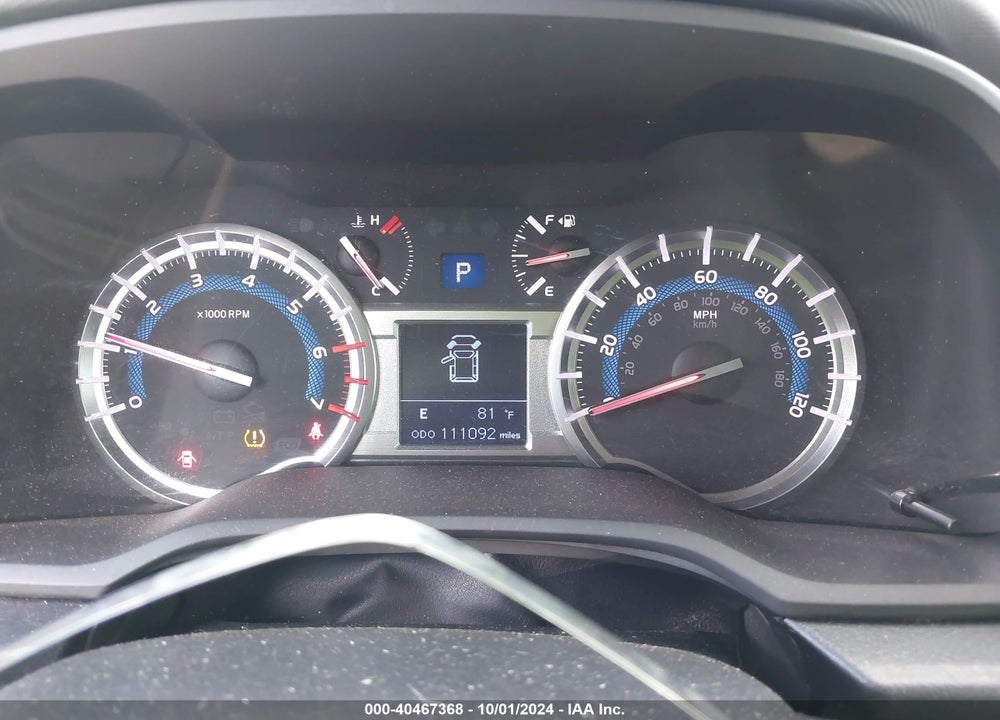 2016 TOYOTA 4RUNNER SR5 VIN: JTEZU5JR3G5118476