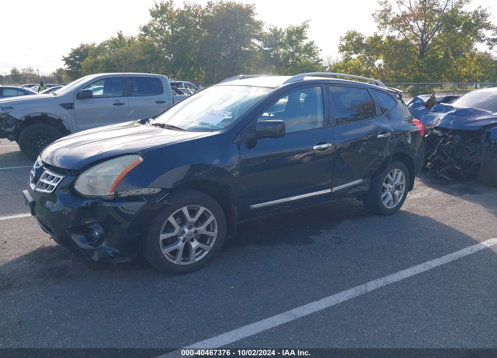 2012 NISSAN ROGUE SV W/SL PKG VIN: JN8AS5MV3CW409584