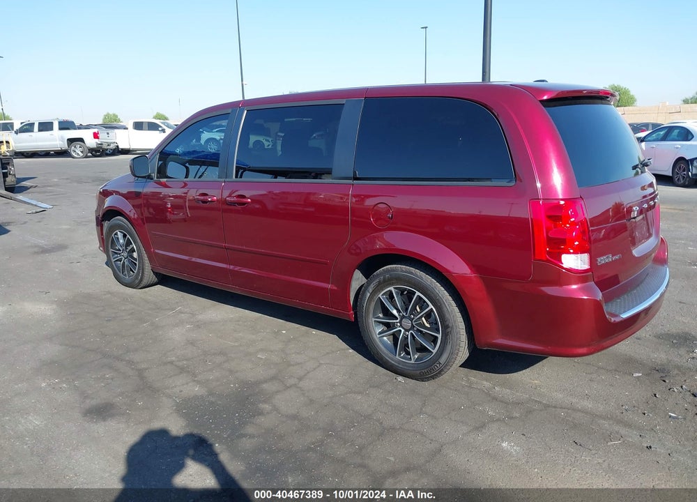 2017 DODGE GRAND CARAVAN GT VIN: 2C4RDGEG7HR760499