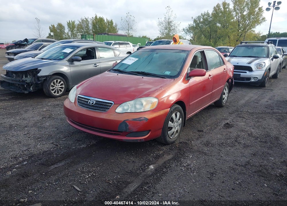 2005 TOYOTA COROLLA LE VIN: 2T1BR32E65C418181