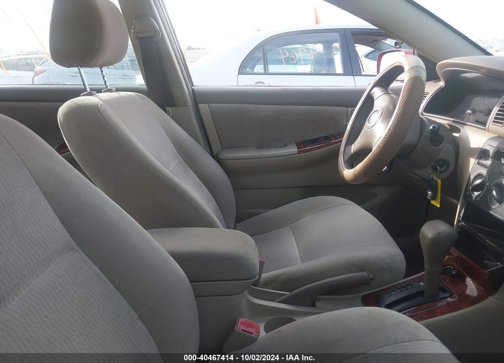 2005 TOYOTA COROLLA LE VIN: 2T1BR32E65C418181
