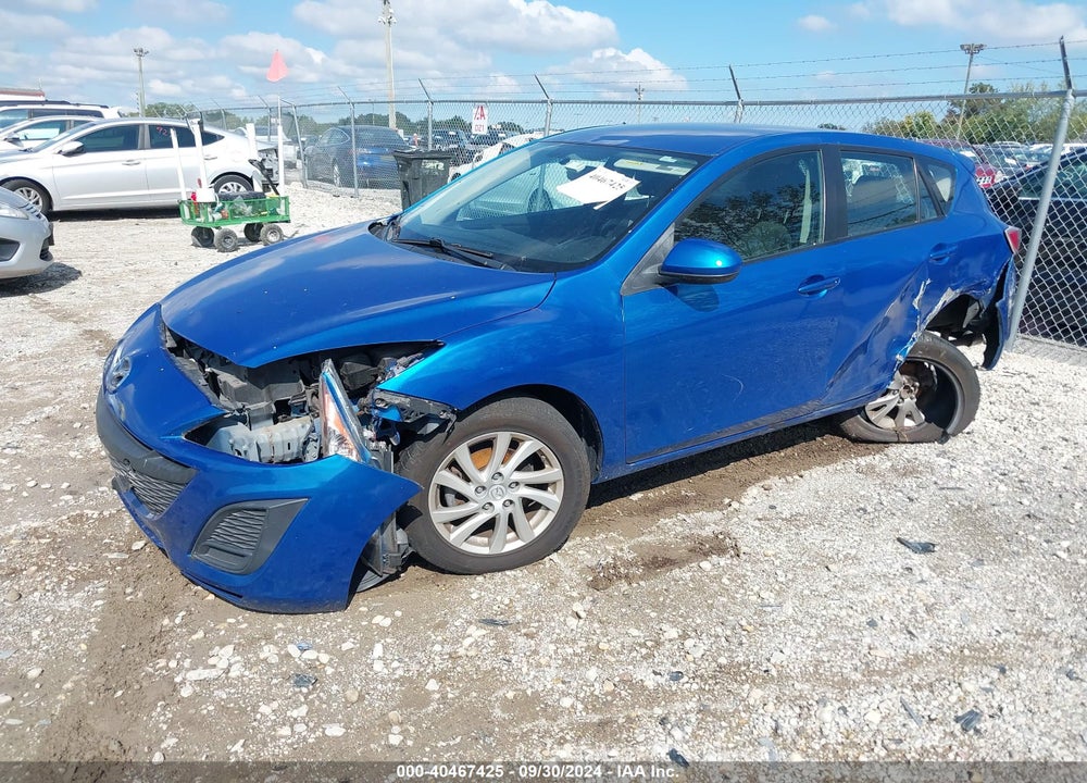 2012 MAZDA 3 I TOURING VIN: JM1BL1L78C1623301