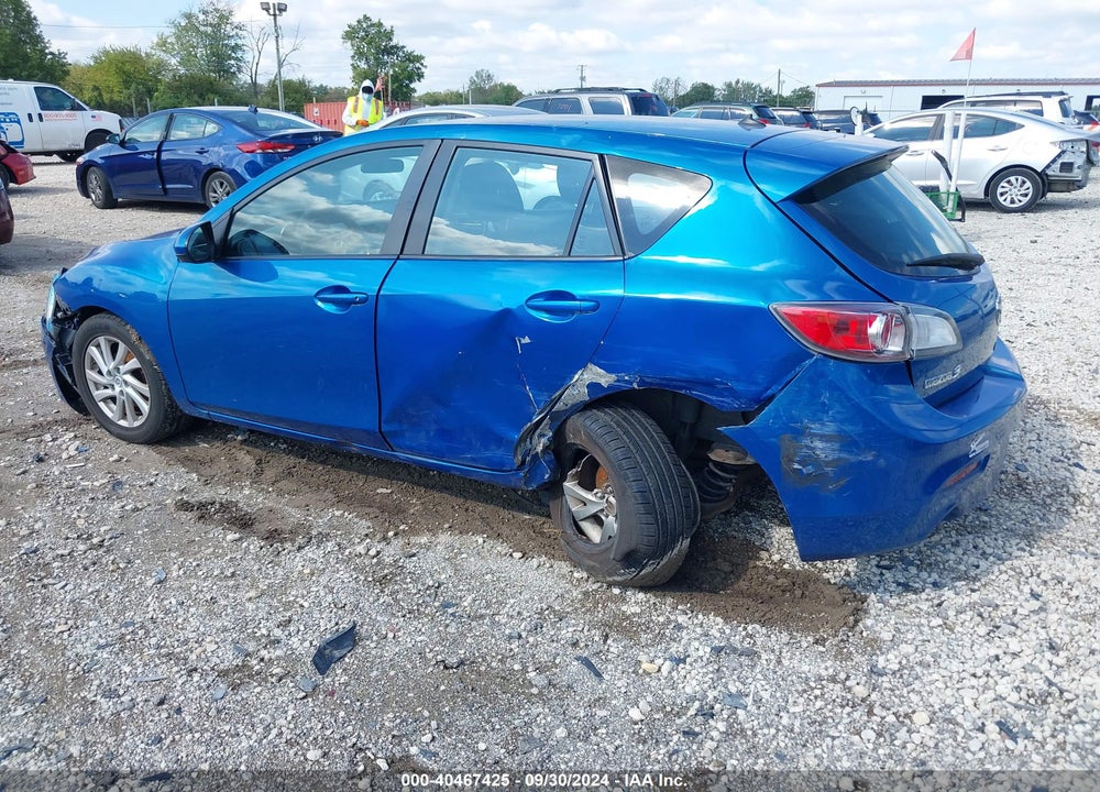 2012 MAZDA 3 I TOURING VIN: JM1BL1L78C1623301