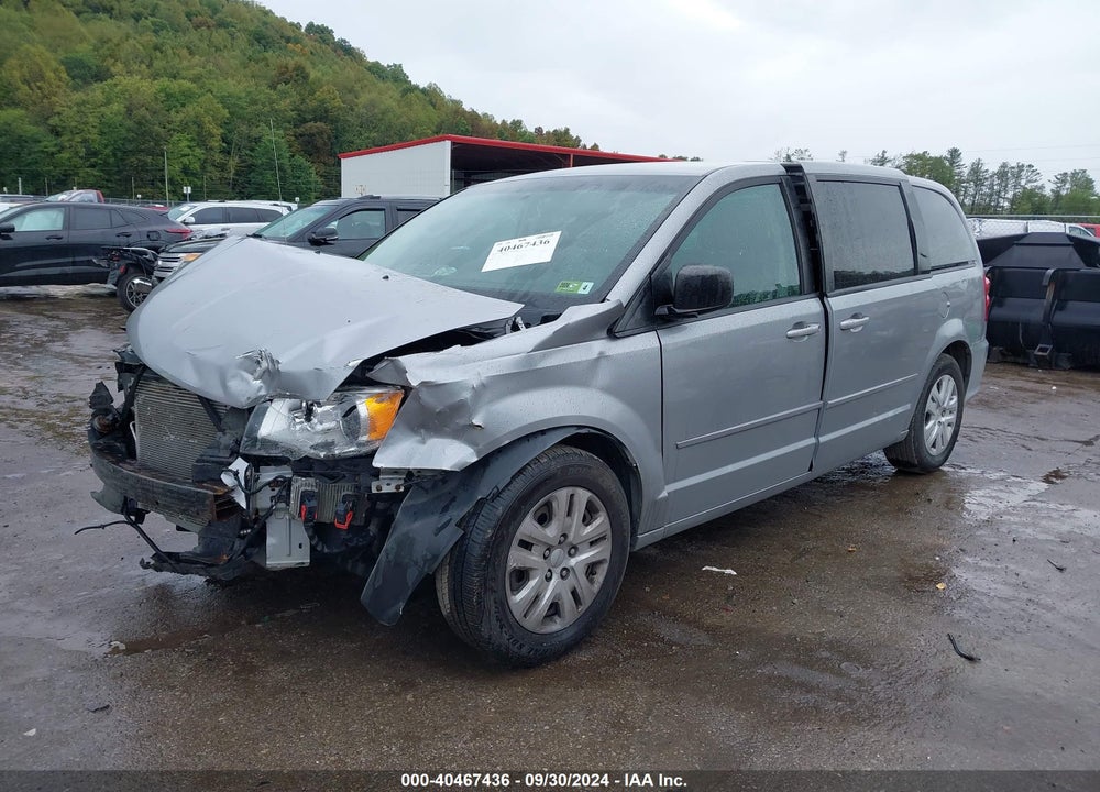 2014 DODGE GRAND CARAVAN SE VIN: 2C4RDGBG2ER378638
