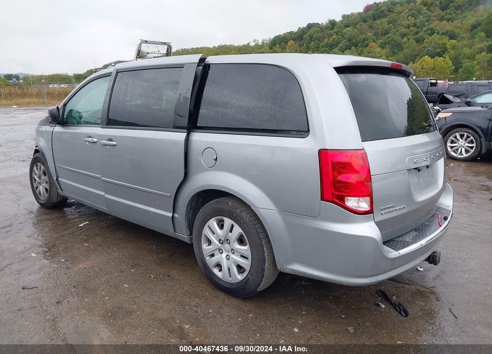 2014 DODGE GRAND CARAVAN SE VIN: 2C4RDGBG2ER378638