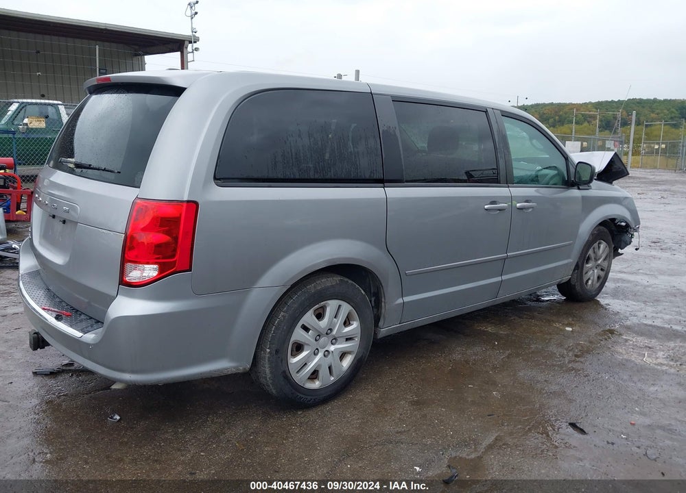 2014 DODGE GRAND CARAVAN SE VIN: 2C4RDGBG2ER378638