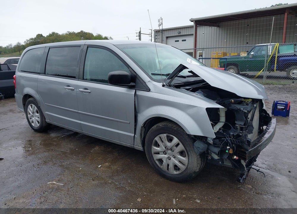 2014 DODGE GRAND CARAVAN SE VIN: 2C4RDGBG2ER378638