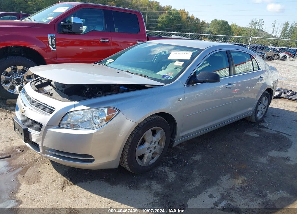 2008 CHEVROLET MALIBU LS VIN: 1G1ZG57B38F286130
