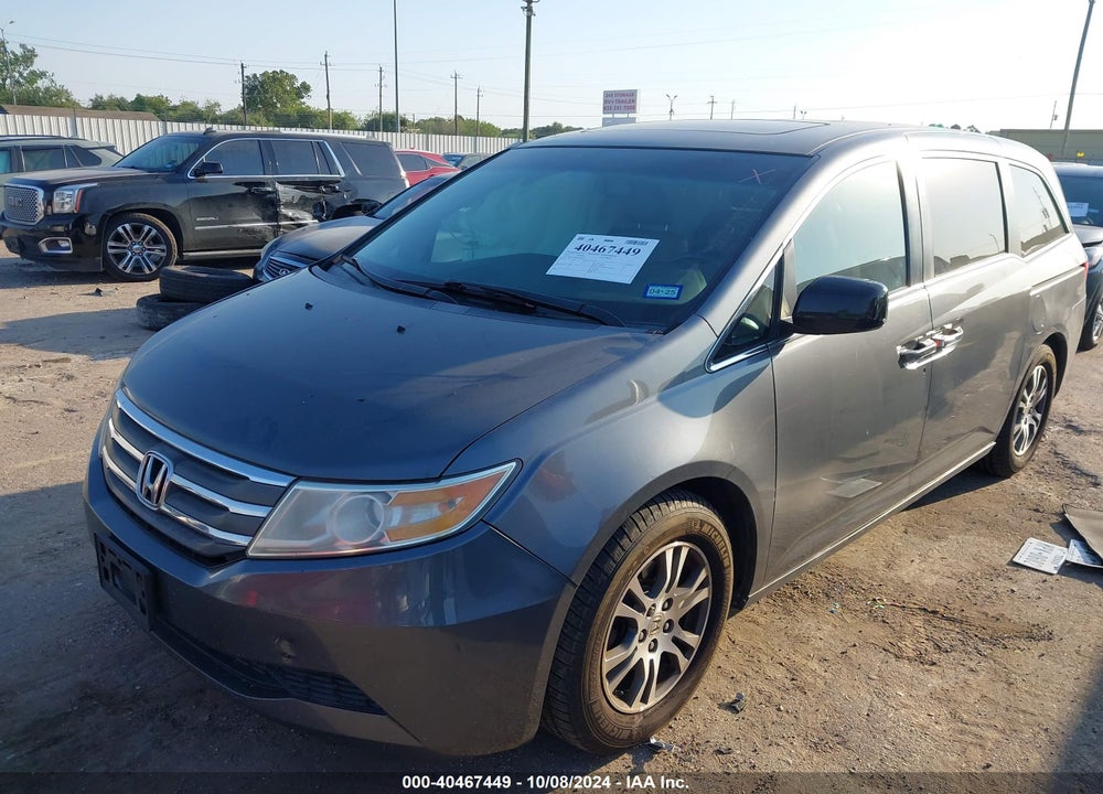 2012 HONDA ODYSSEY EX-L VIN: 5FNRL5H6XCB135934