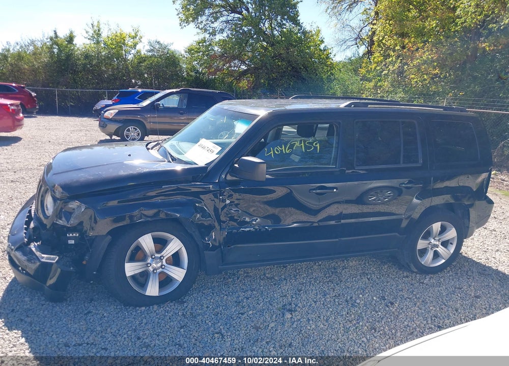 2016 JEEP PATRIOT LATITUDE VIN: 1C4NJRFB4GD581960