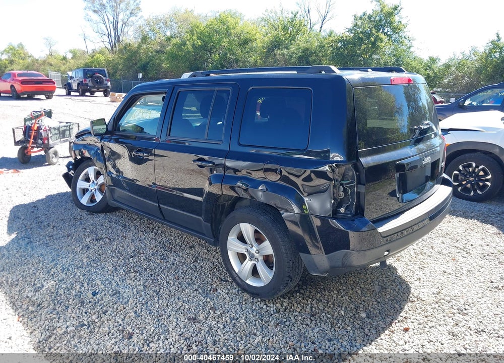 2016 JEEP PATRIOT LATITUDE VIN: 1C4NJRFB4GD581960