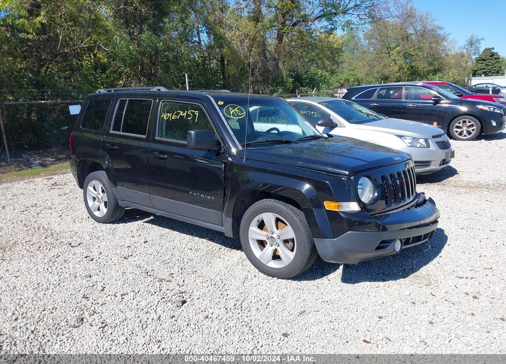 2016 JEEP PATRIOT LATITUDE VIN: 1C4NJRFB4GD581960