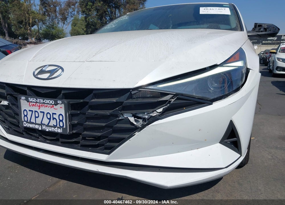 2022 HYUNDAI ELANTRA SEL VIN: 5NPLM4AG5NH066039