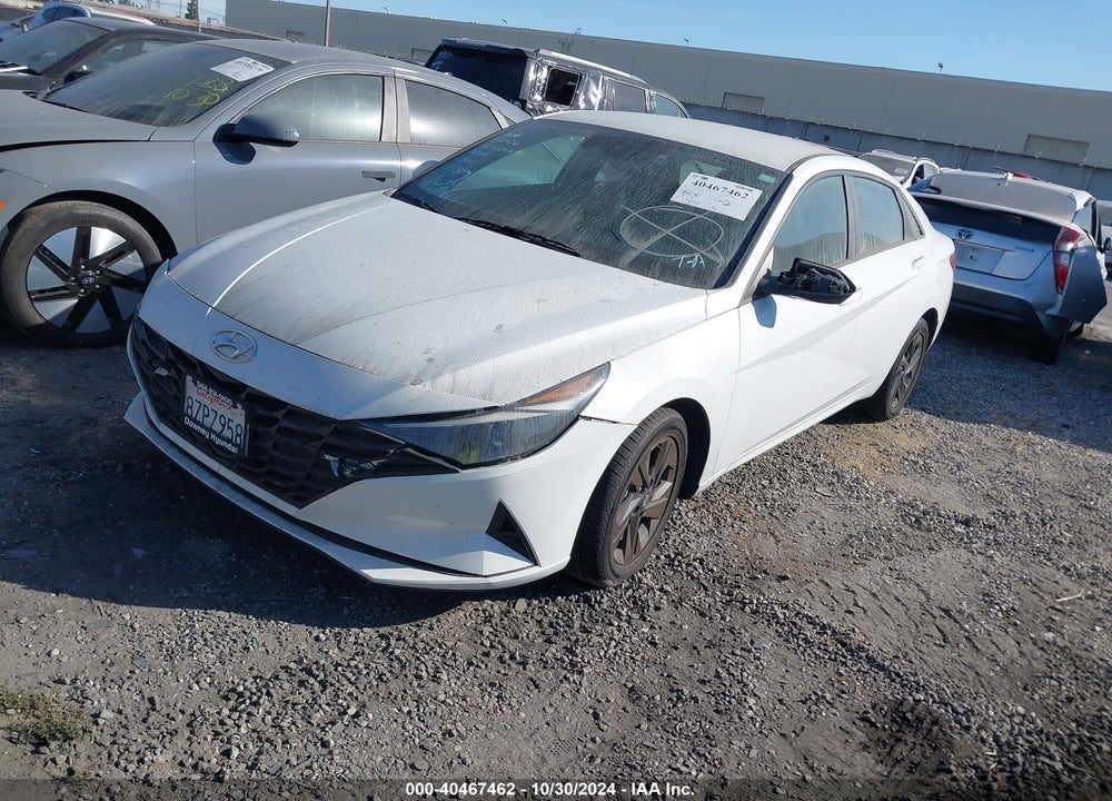 2022 HYUNDAI ELANTRA SEL VIN: 5NPLM4AG5NH066039
