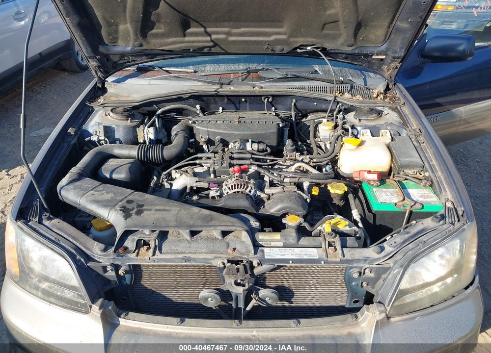 2003 SUBARU OUTBACK VIN: 4S3BH675037622468