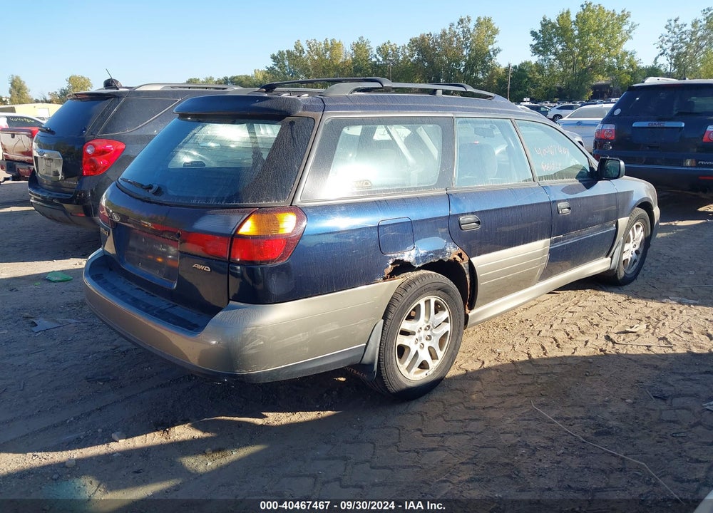 2003 SUBARU OUTBACK VIN: 4S3BH675037622468