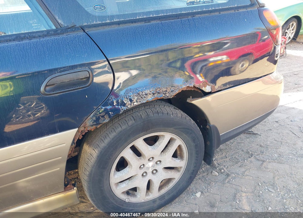 2003 SUBARU OUTBACK VIN: 4S3BH675037622468