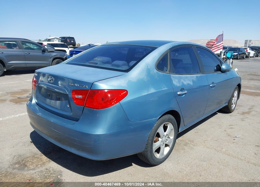 2007 HYUNDAI ELANTRA GLS/LIMITED/SE VIN: KMHDU46D87U112485