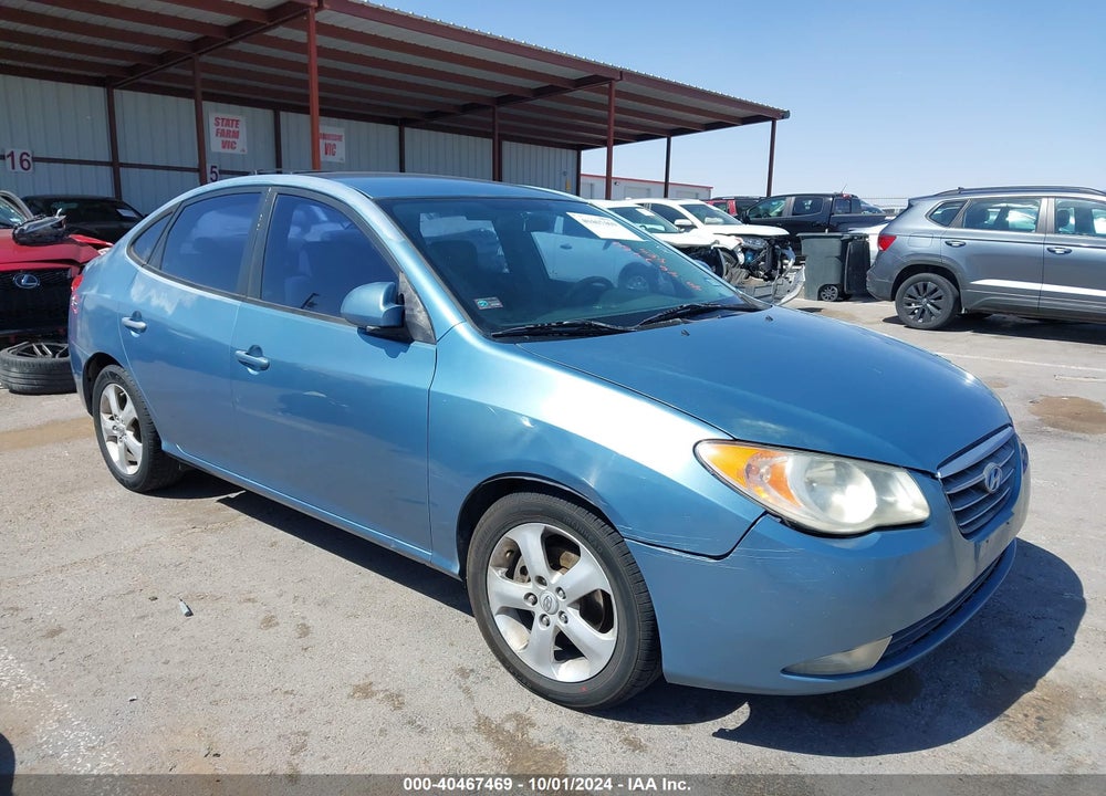 2007 HYUNDAI ELANTRA GLS/LIMITED/SE VIN: KMHDU46D87U112485