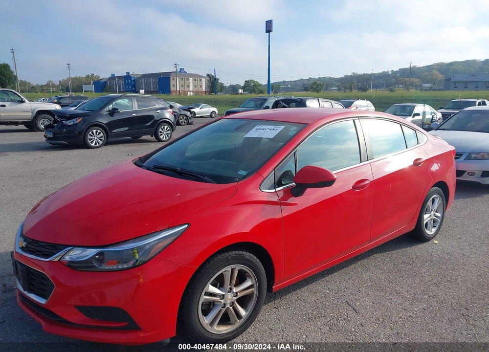 2017 CHEVROLET CRUZE LT AUTO VIN: 1G1BE5SM7H7189720