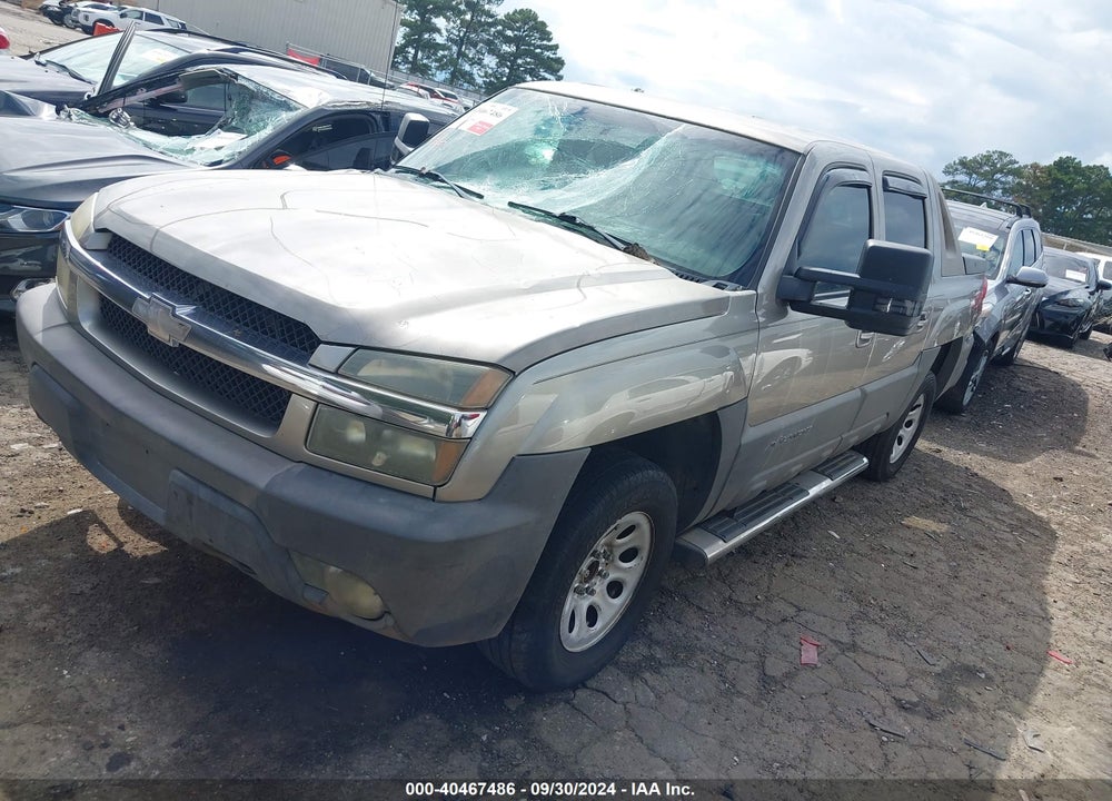 2003 CHEVROLET AVALANCHE 1500 VIN: 3GNEC13T63G153062