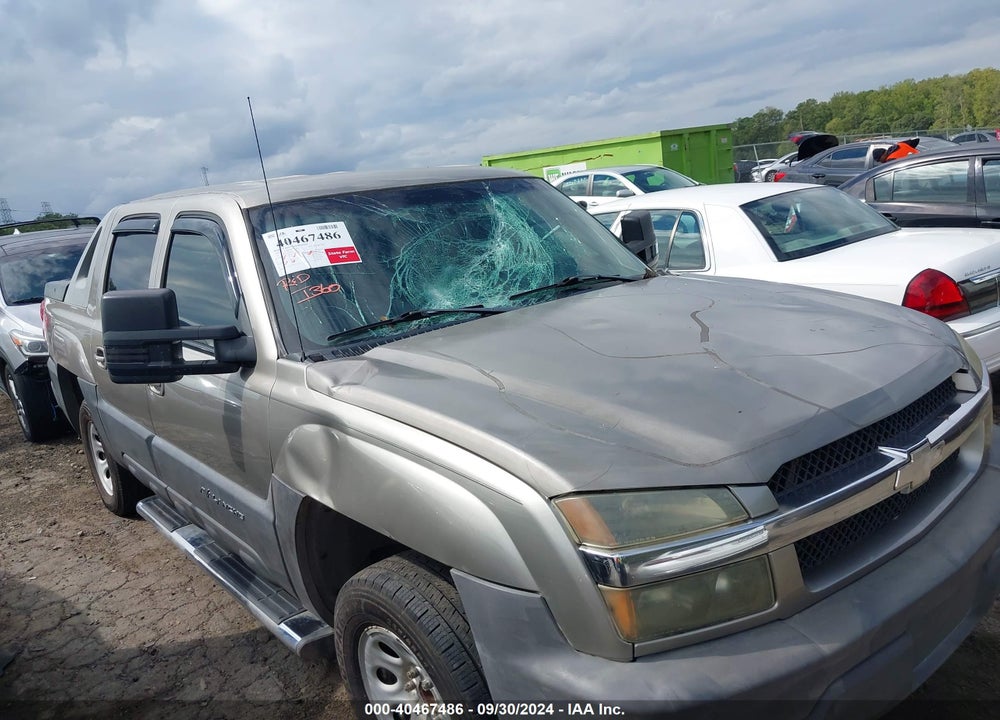 2003 CHEVROLET AVALANCHE 1500 VIN: 3GNEC13T63G153062