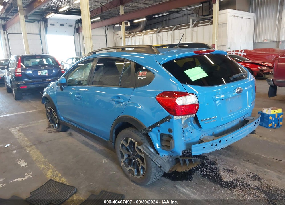2017 SUBARU CROSSTREK 2.0I PREMIUM VIN: JF2GPABC5HH245298