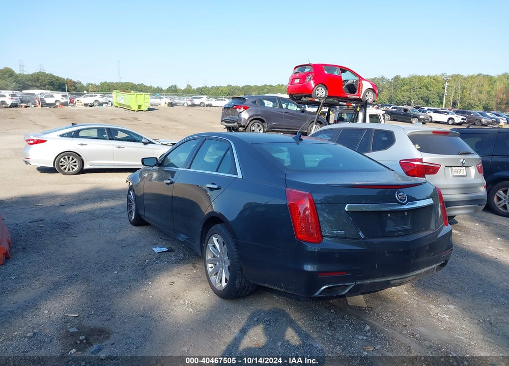 2014 CADILLAC CTS LUXURY VIN: 1G6AX5SX2E0172838