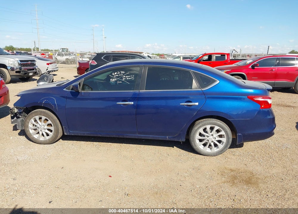 2019 NISSAN SENTRA VIN: 3N1AB7APXKY268309