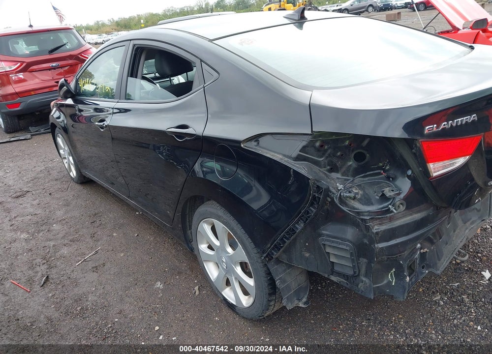 2012 HYUNDAI ELANTRA LIMITED (ULSAN PLANT) VIN: KMHDH4AE1CU285909