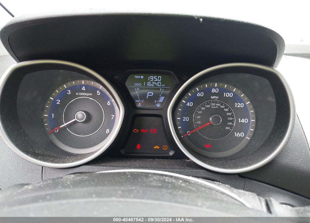 2012 HYUNDAI ELANTRA LIMITED (ULSAN PLANT) VIN: KMHDH4AE1CU285909