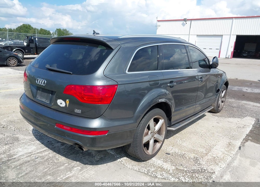 2009 AUDI Q7 3.6 PREMIUM VIN: WA1EY74L79D026011