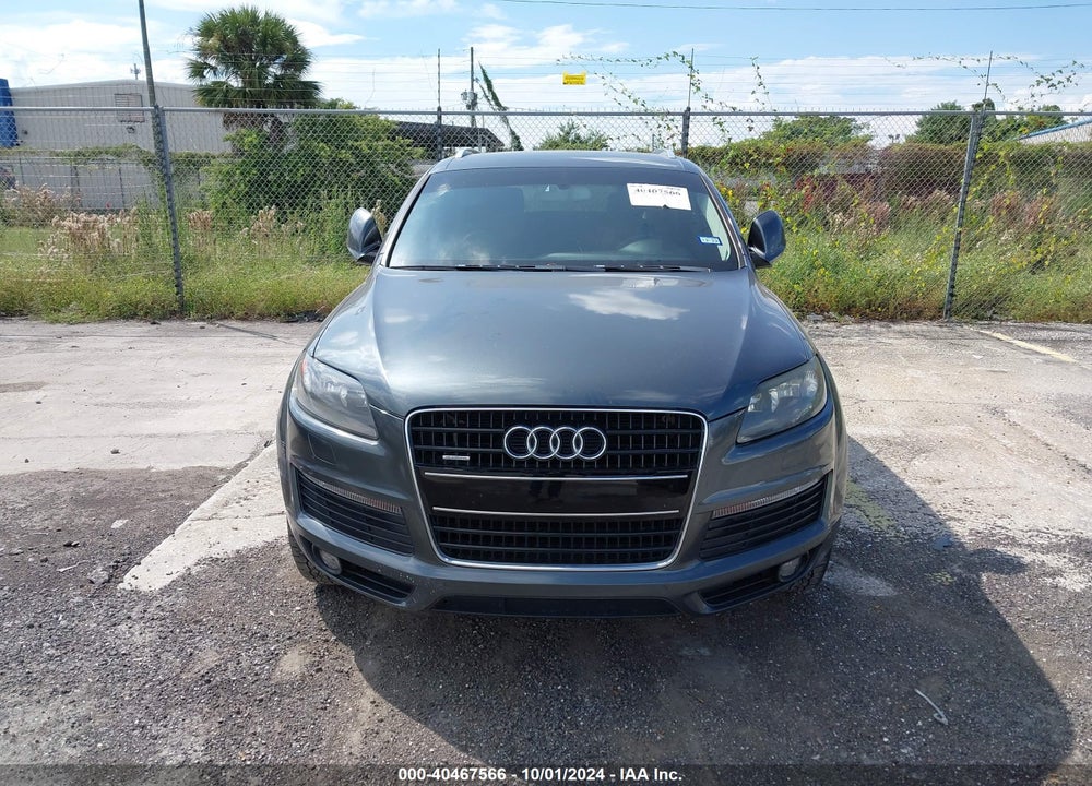 2009 AUDI Q7 3.6 PREMIUM VIN: WA1EY74L79D026011