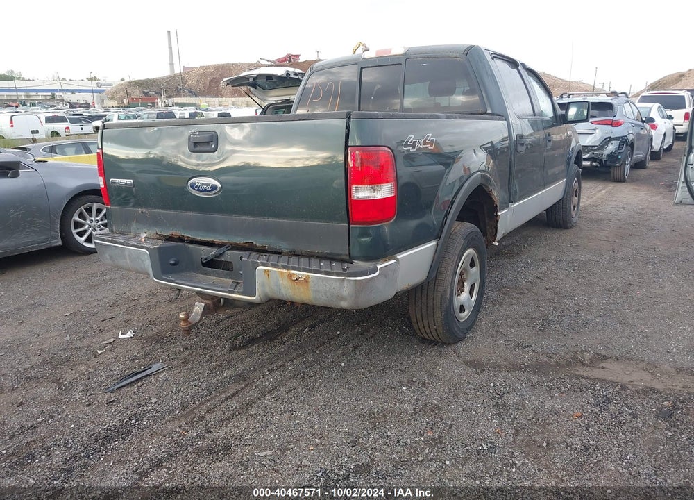 2005 FORD F-150 FX4/LARIAT/XLT VIN: 1FTPW14515KC54529