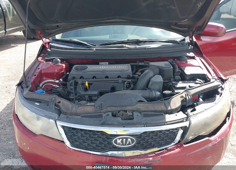 2012 KIA FORTE EX VIN: KNAFU4A22C5534868