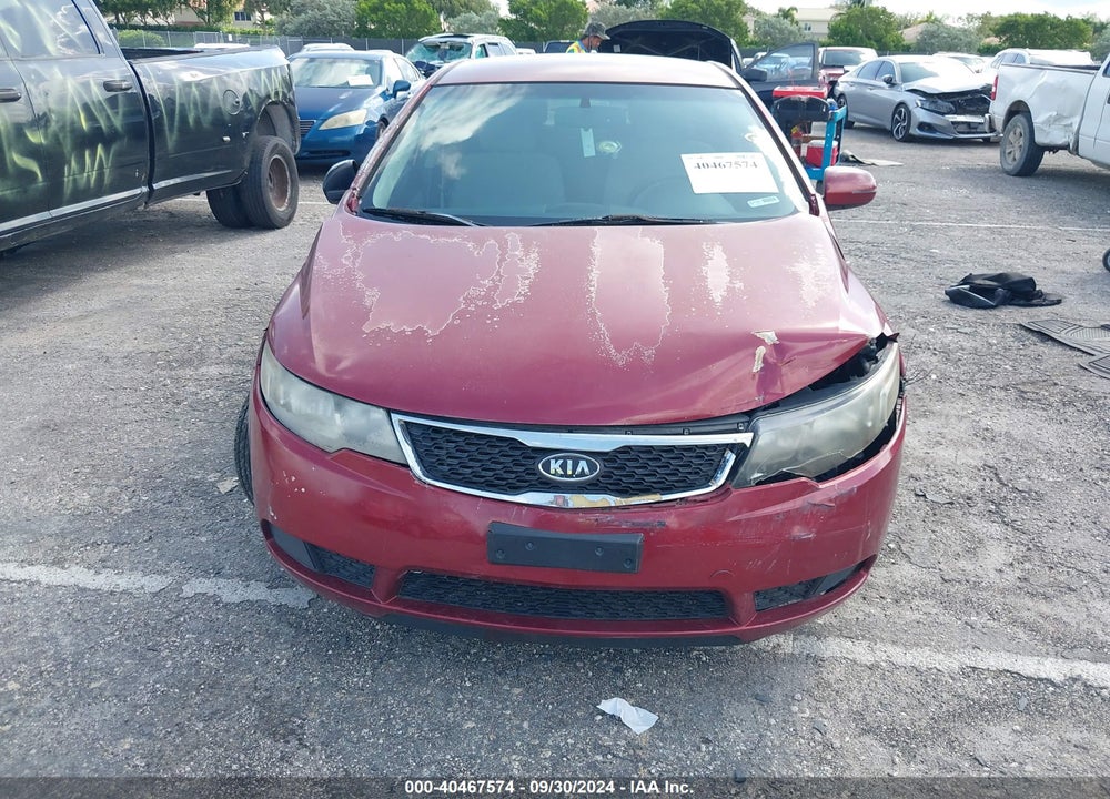 2012 KIA FORTE EX VIN: KNAFU4A22C5534868