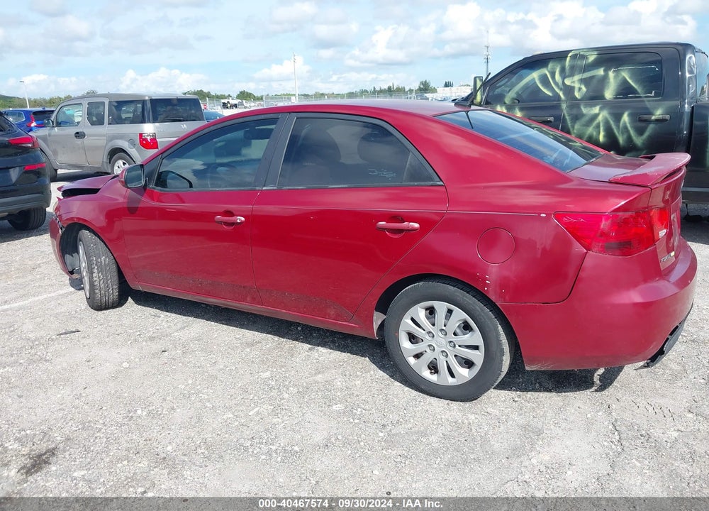 2012 KIA FORTE EX VIN: KNAFU4A22C5534868